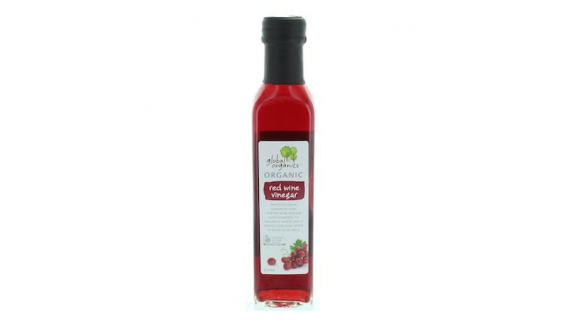 Global Organics Red Wine Vinegar 250ml