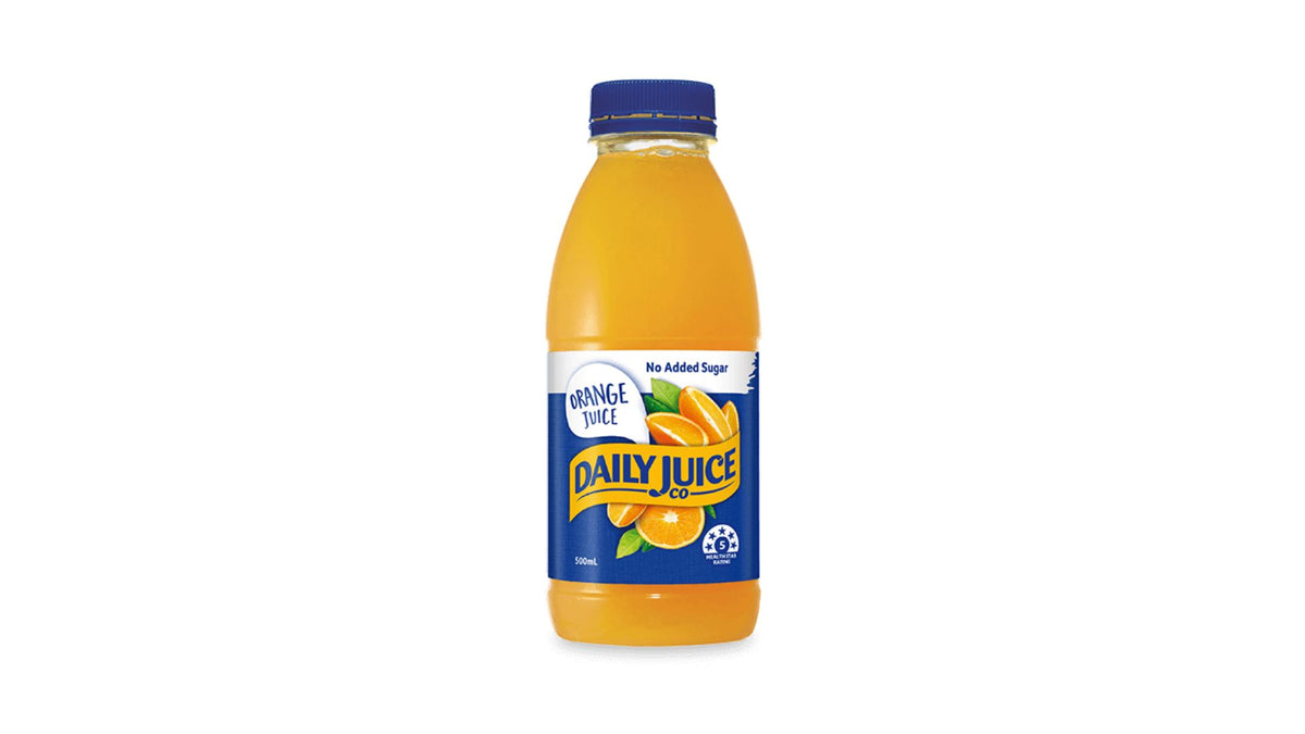 Daily Juice Orange 500ml Press And Grocers Co