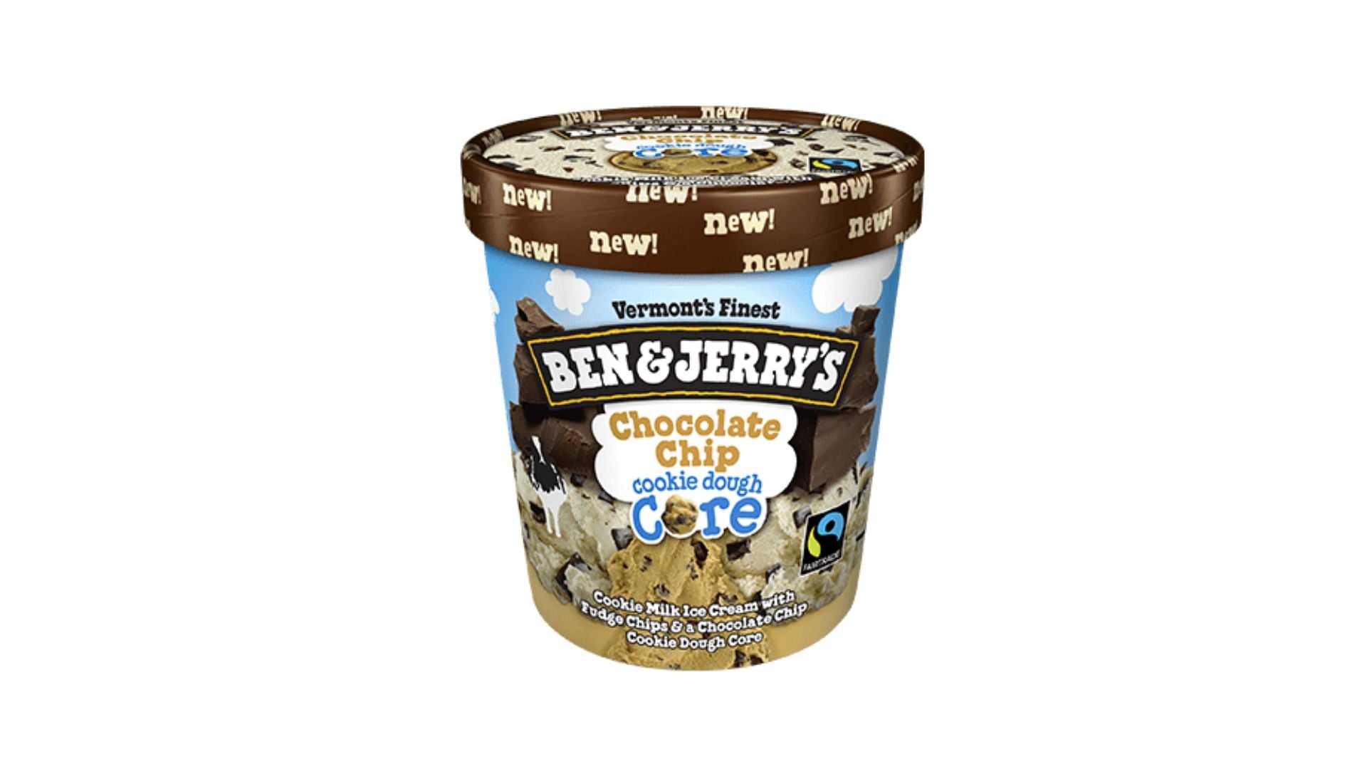 Ben & Jerry's Core Chocolate Chip Cookie Dough 458ml