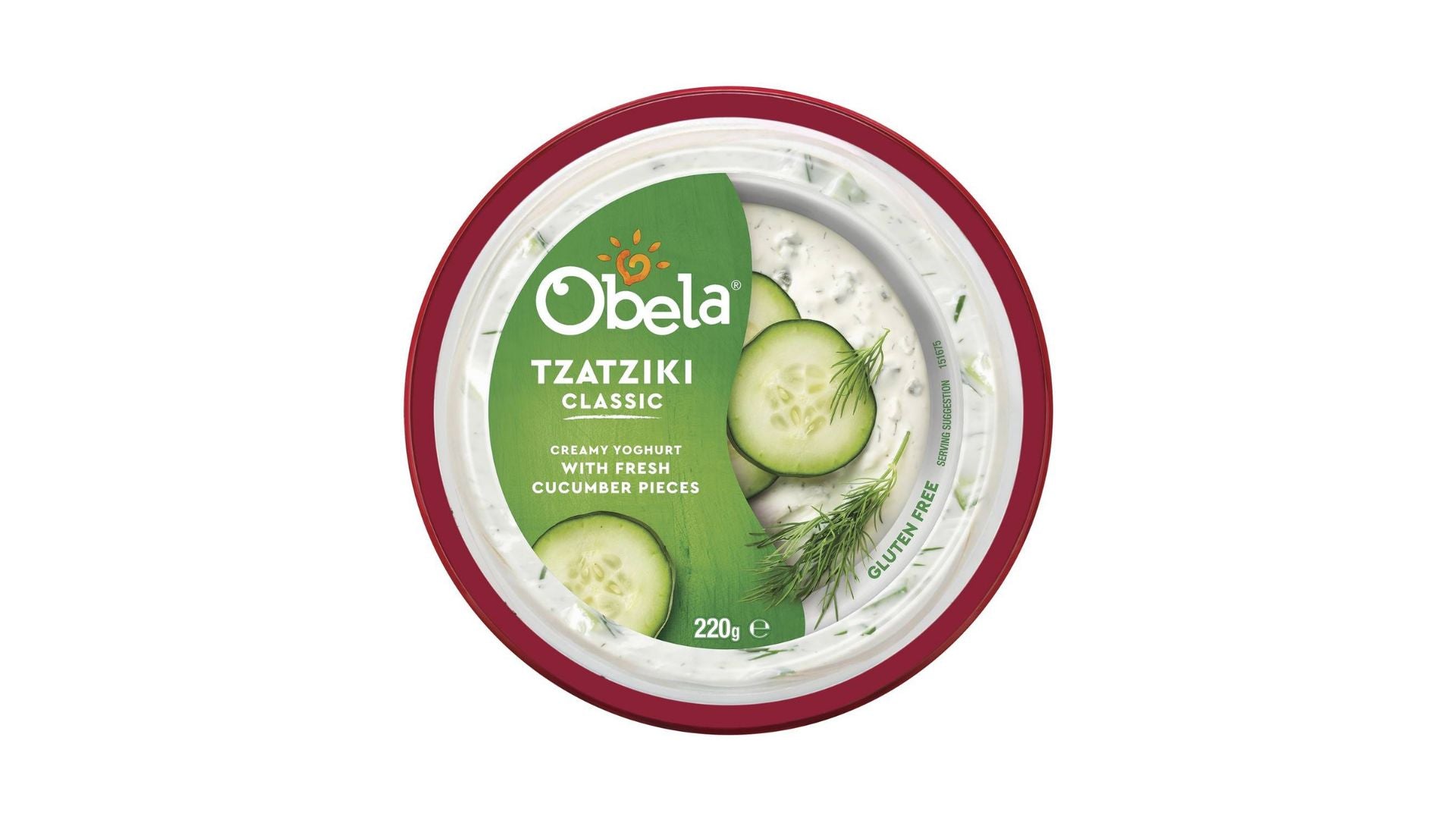 Obela Tzatziki Dip Classic 220g