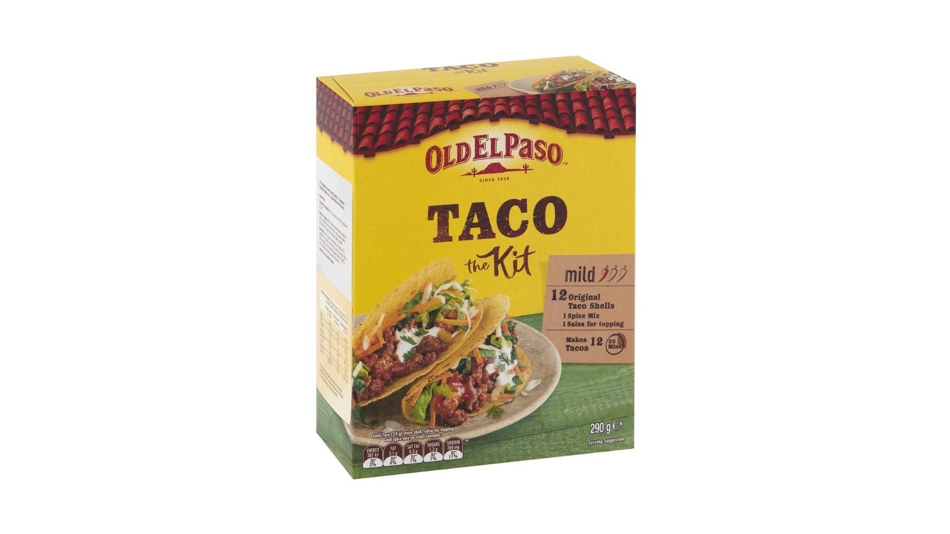 Old El Paso Taco Kit 290g