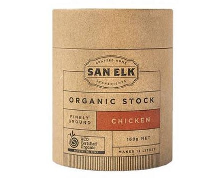 San Elk Organic Artisan Chicken Stock 160g