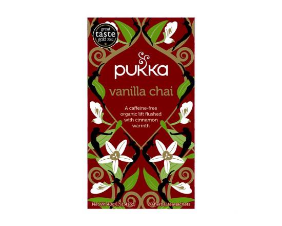 Pukka Tea Vanilla Chai (20 Pack)