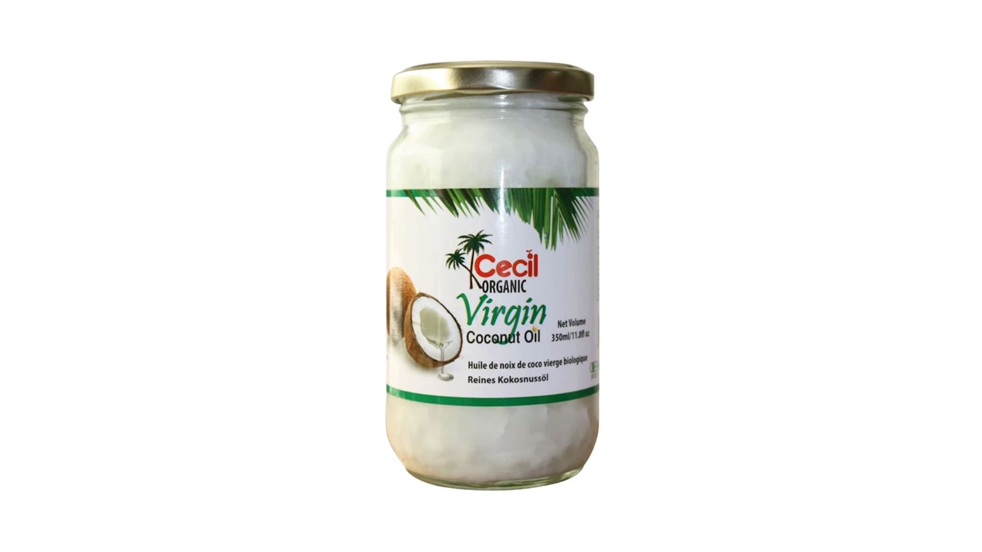 Cecil Organic Virgin Coconut Oil 350ml