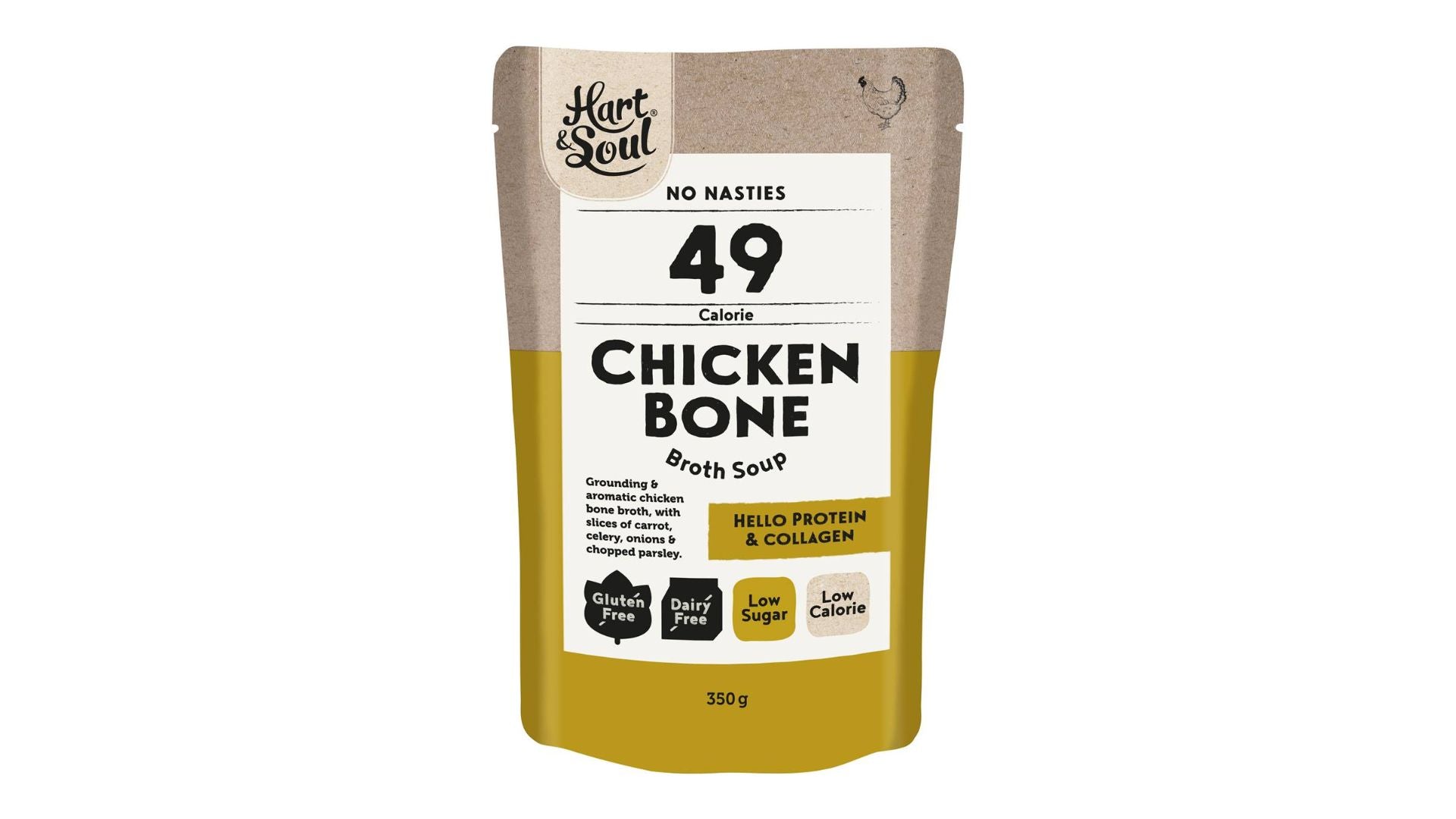 Hart & Soul Soup Chicken Bone Broth 350g