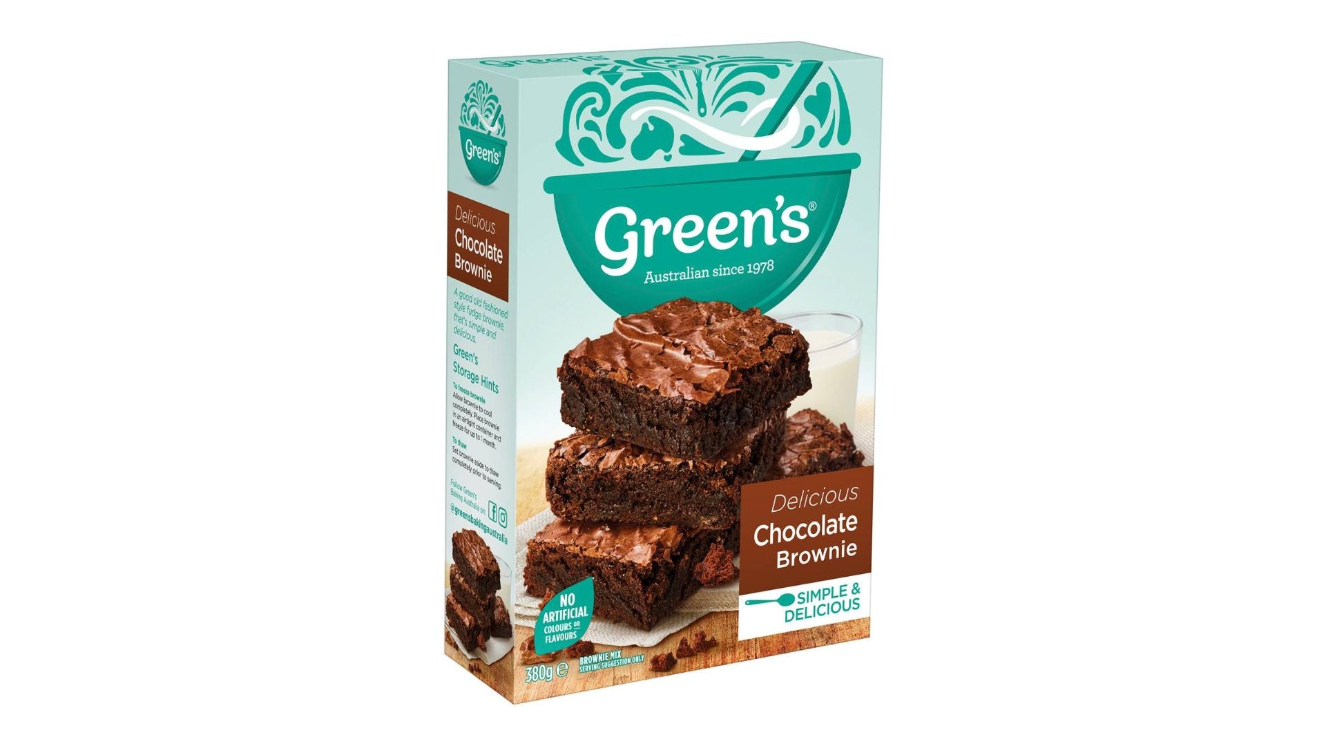 Green's Chocolate Brownie Mix 380g