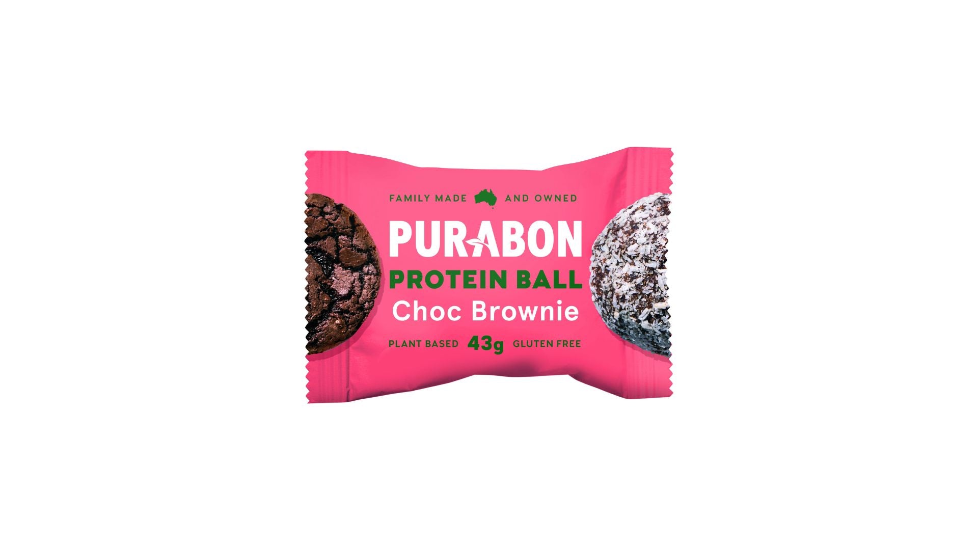 Purabon Protein Ball Choc Brownie 43g