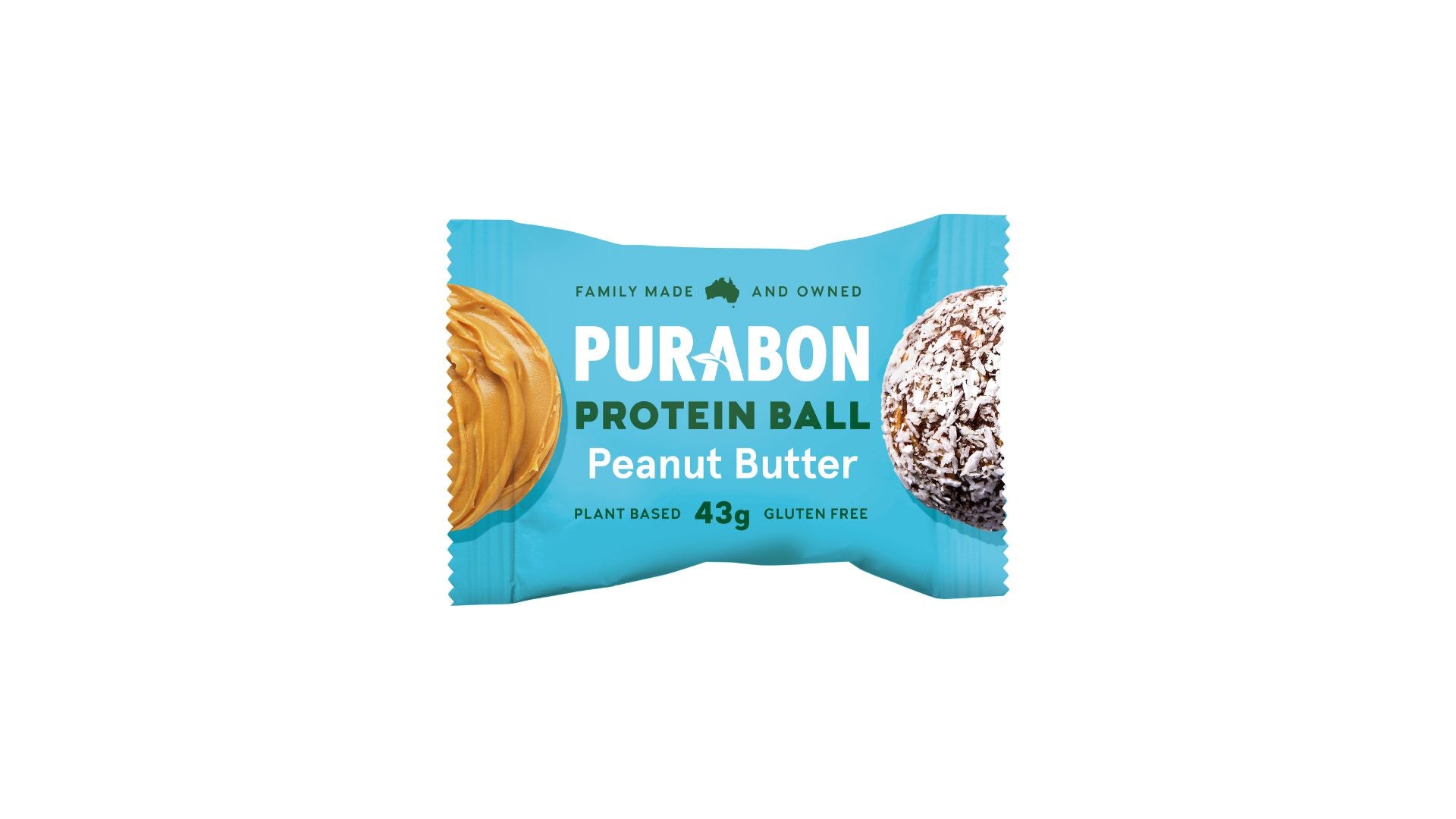 Purabon Protein Ball Peanut Butter 43g