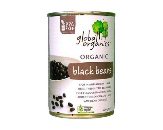 Global Organics Black Beans 400g