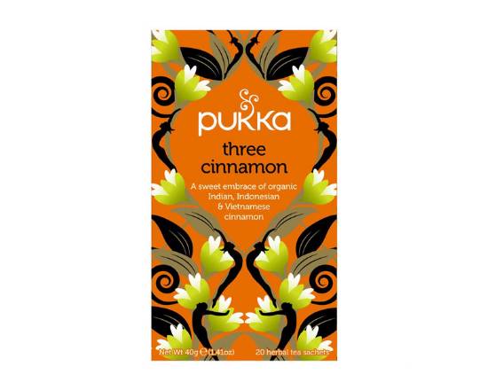 Pukka Tea Three Cinnamon (20 Pack)