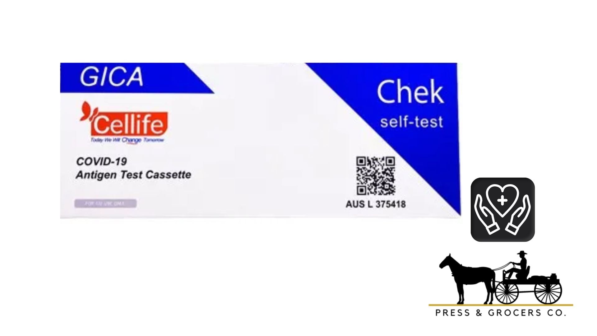 Cellife COVID-19 Antigen Rapid Test Cassette (Nasal Swab) Single Pack