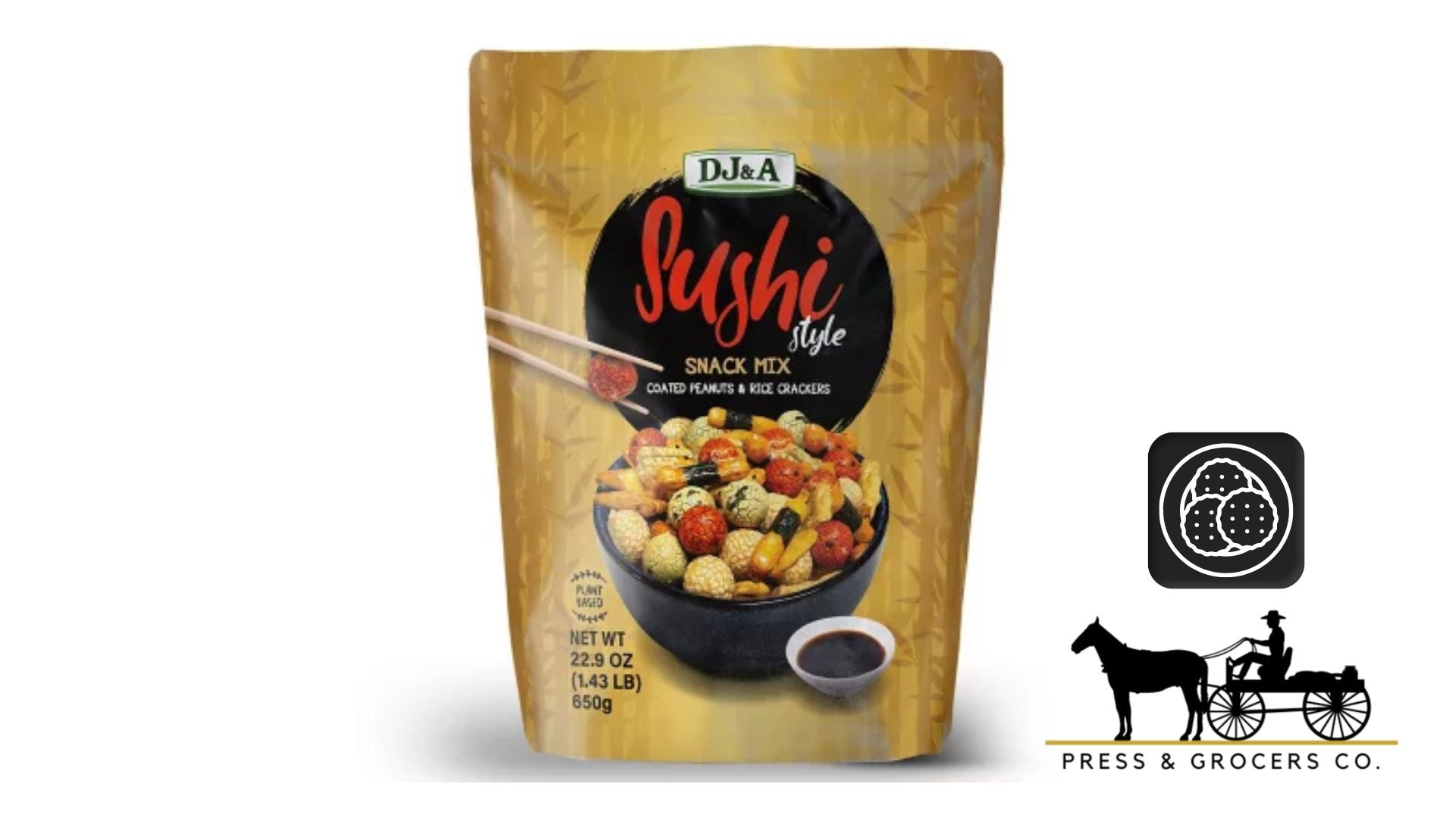 DJ&A Sushi Style Snack Mix 150g