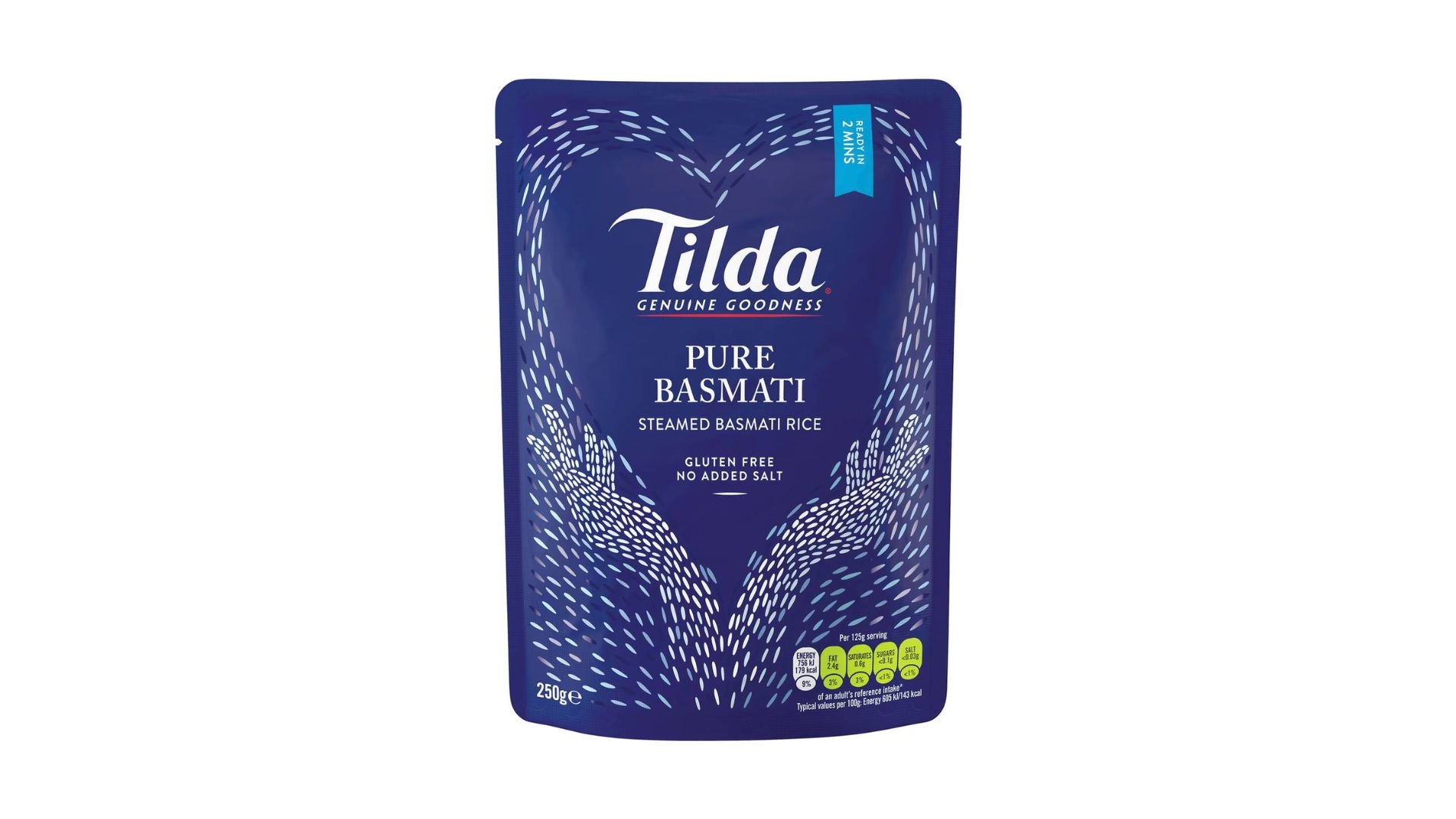 Tilda Microwave Steamed Pure Basmati Rice 250g